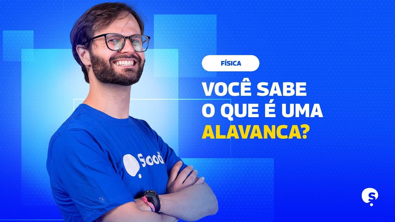 Thumbnail: REVISÃO ENEM | QUAIS ELEMENTOS COMPÕE UMA ALAVANCA