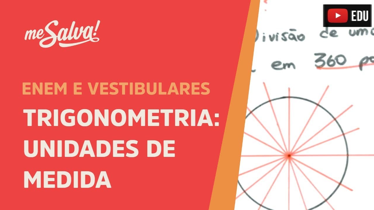Thumbnail: Me Salva! TRG02 - Trigonometria - Unidades de medida da trigonometria e conversões