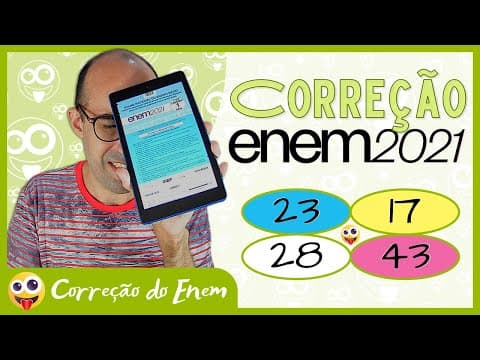 Thumbnail da aula: [CORREÇÃO DO ENEM] Questão 23 - Enem 2021 - Prova azul ▷ A morte do cisne por John Lennon da Silva