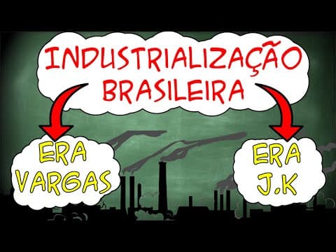 Thumbnail da aula: Industrialização brasileira, da ERA VARGAS a JUSCELINO KUBITSCHEK