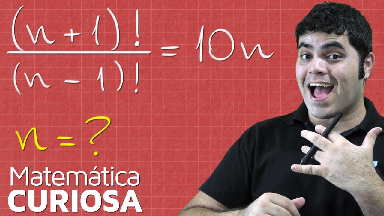 Thumbnail: Você Consegue Resolver esse Desafio Envolvendo Fatorial de um Número? | Matemática Rio