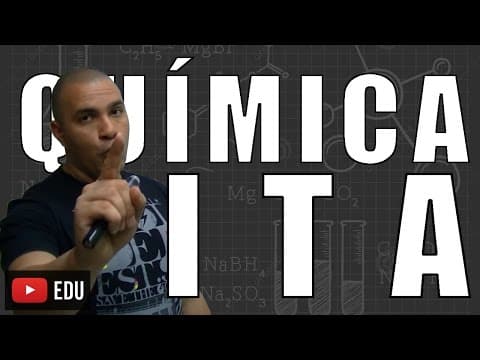 Thumbnail da aula: [Questão Comentada] - ITA 2008 - Tema: EQUILÍBRIO QUÍMICO E PRESSÃO
