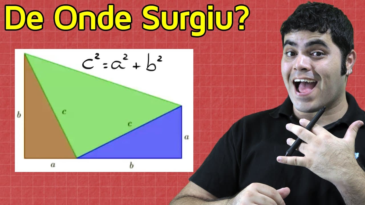Thumbnail: Demonstração do Teorema de Pitágoras pelo Ex-Presidente Americano James Garfield