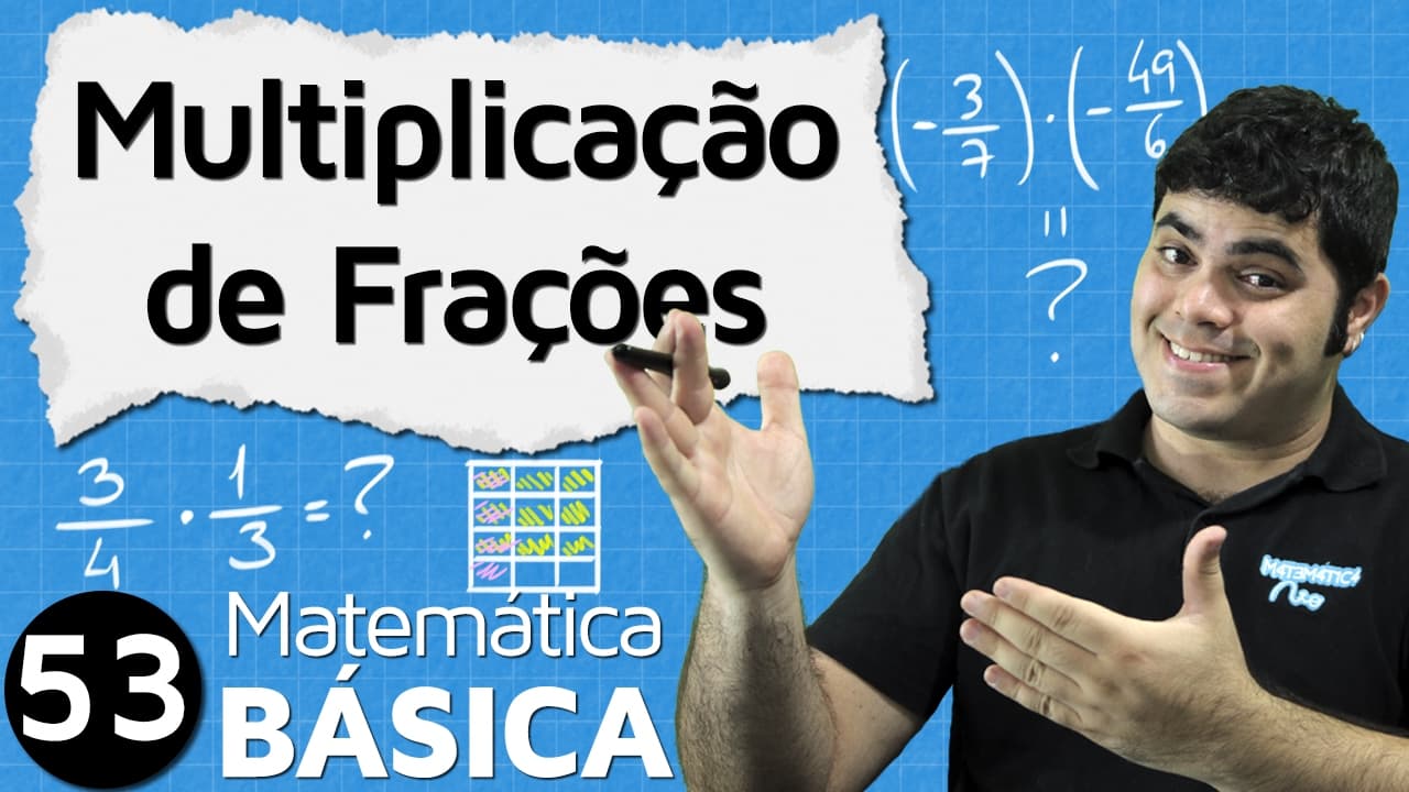 Thumbnail: OPERAÇÕES COM FRAÇÕES - Multiplicação de Fração | MAB #53