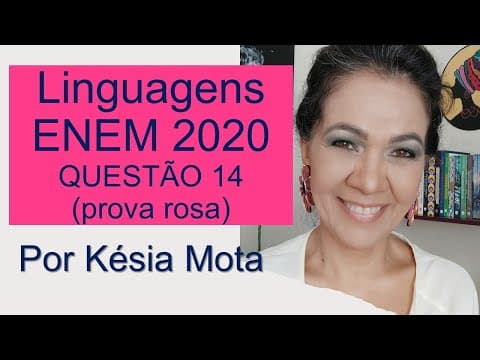 Thumbnail da aula: Questão 14 do ENEM 2020 (prova rosa)
