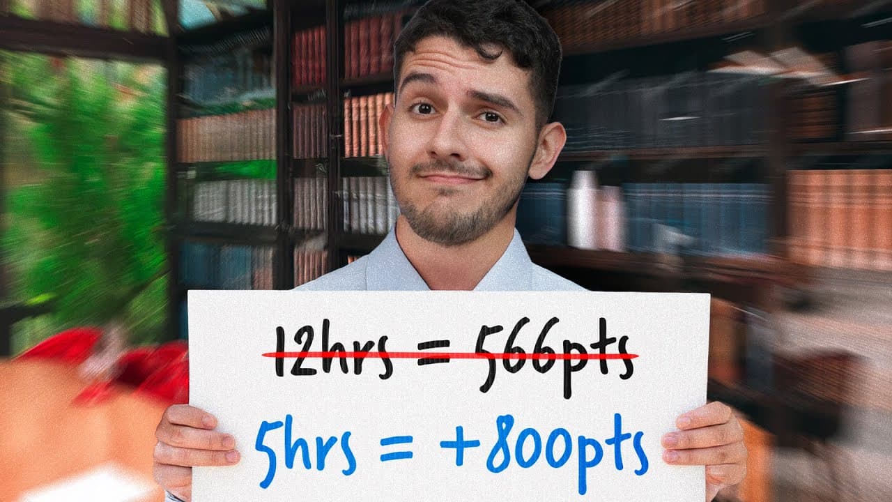 Thumbnail: Este é o único vídeo que você precisa ver sobre método de estudos
