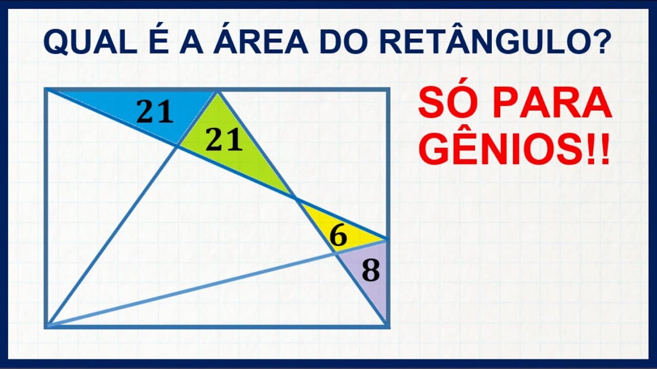 Thumbnail: 💟 Cálculo de Áreas Insano - A Matemática é LINDA! #12 💟