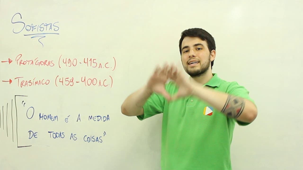 Thumbnail: Filosofia - Quem foram os sofistas?
