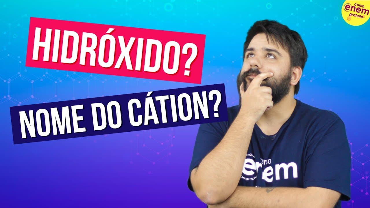 Thumbnail: NOMENCLATURA DAS BASES | Resumo de Química para o Enem