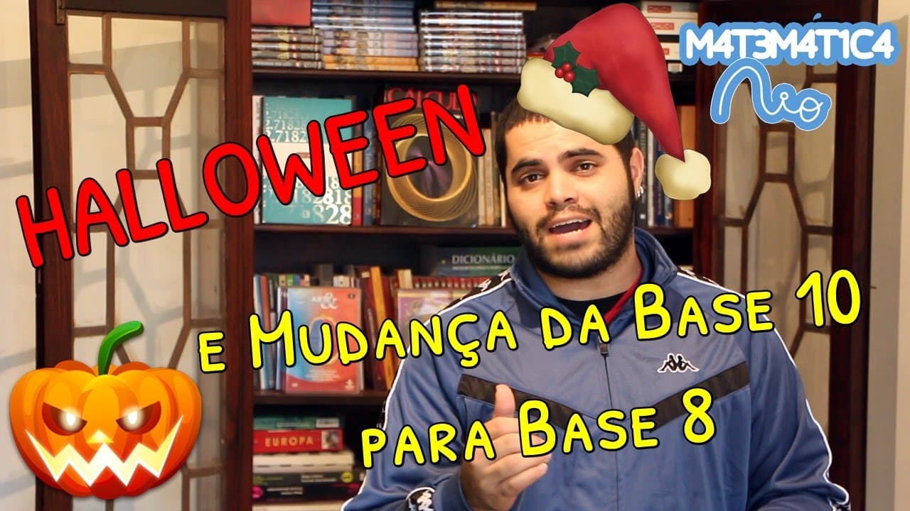 Thumbnail: Mudança da Base Decimal para a Base Octal e o Halloween | Matemática Rio
