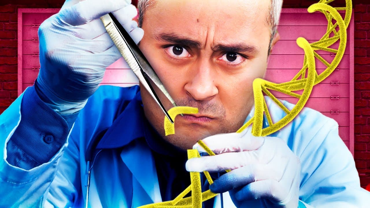 Thumbnail: Cientistas DE GARAGEM estão manipulando DNA humano!
