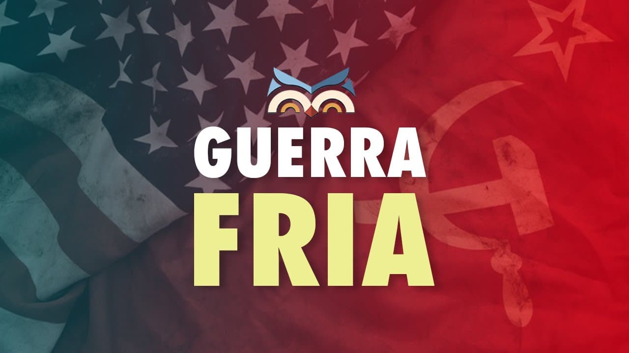Thumbnail: Guerra Fria - Toda Matéria