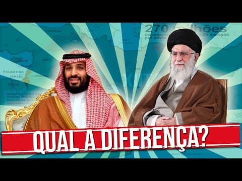 Thumbnail da aula: AS DIFERENÇAS ENTRE OS XIITAS E SUNITAS NA HISTÓRIA