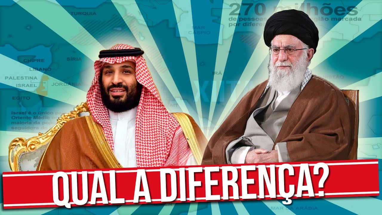 Thumbnail: AS DIFERENÇAS ENTRE OS XIITAS E SUNITAS NA HISTÓRIA
