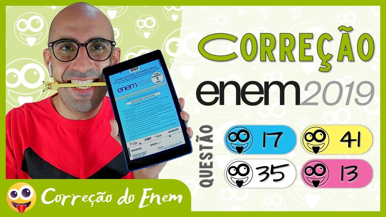 Thumbnail: [CORREÇÃO DO ENEM] Questão 17 - Enem 2019 - Prova azul ▷ Os tipos cheios de si