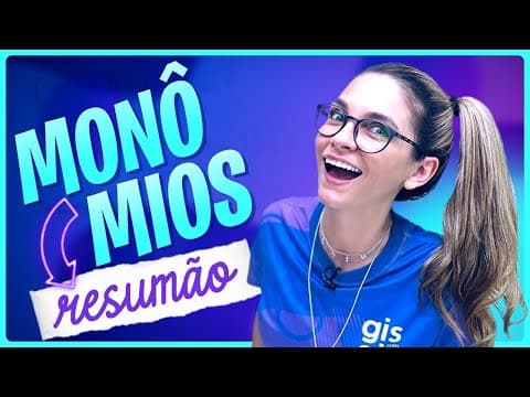 Thumbnail da aula: Monômios: Adição, Subtração, Multiplicação e Divisão - Resumo Completo -