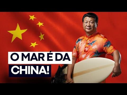 Thumbnail da aula: A GU3RRA está PRÓXIMA no Mar da CHINA | Geopolítica |