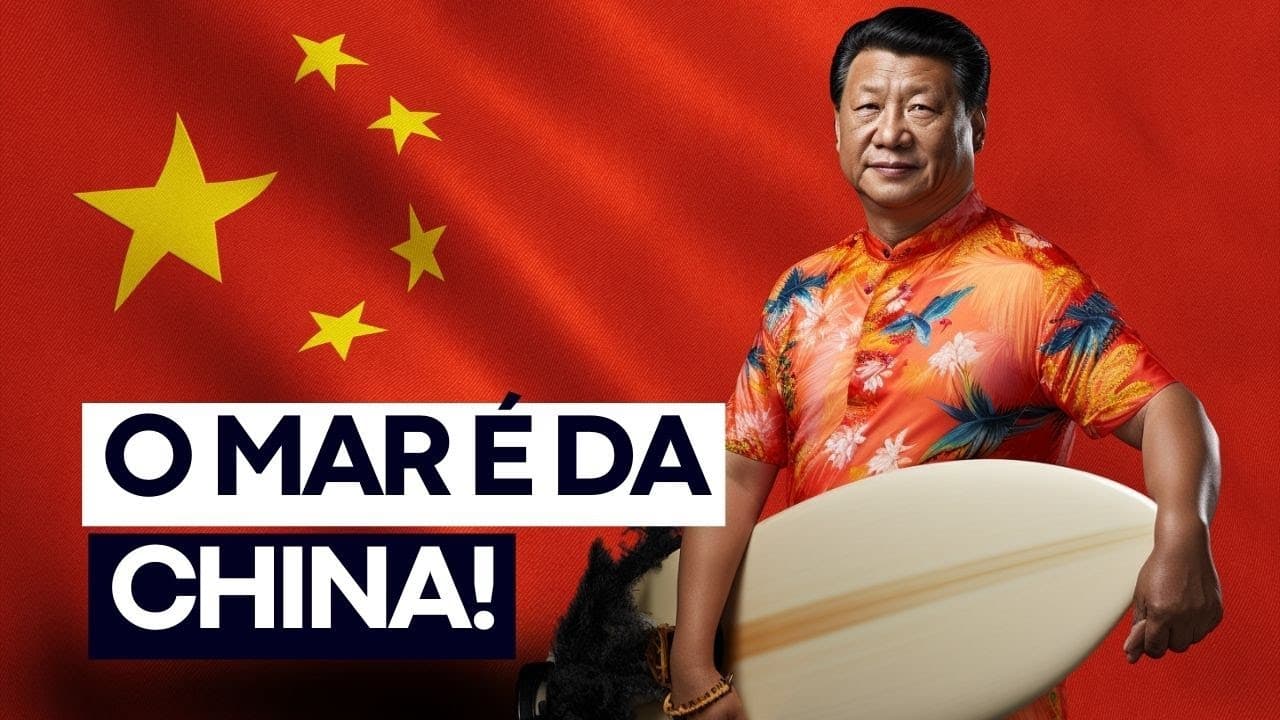 Thumbnail: A GU3RRA está PRÓXIMA no Mar da CHINA | Geopolítica |