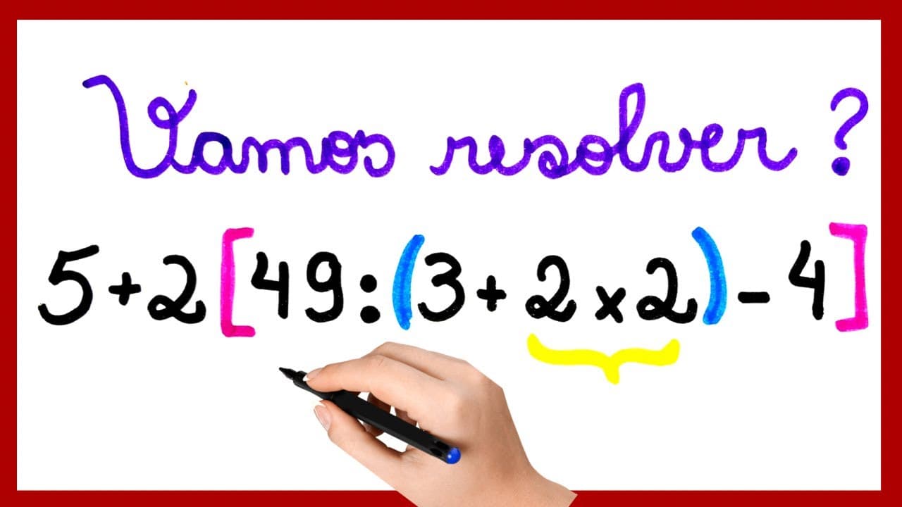 Thumbnail: CONSEGUE RESOLVER? Vou te ensinar de forma fácil e didática como CALCULAR A EXPRESSÃO.