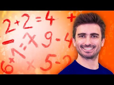 Thumbnail da aula: Soma e subtração de números inteiros