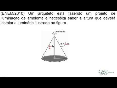 Thumbnail da aula: Matemática: Cones - ENEM