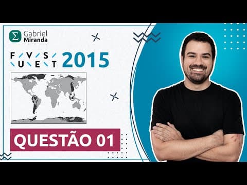 Thumbnail da aula: FUVEST 2015 - 1ª Fase -  Diz-se que dois pontos da superfície terrestre são antípodas quando...