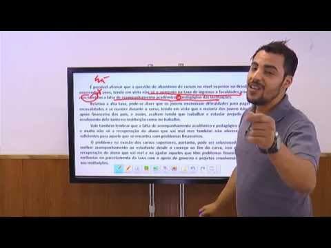 Thumbnail da aula: Redação - O uso da 1ª pessoa nos textos dissertativos