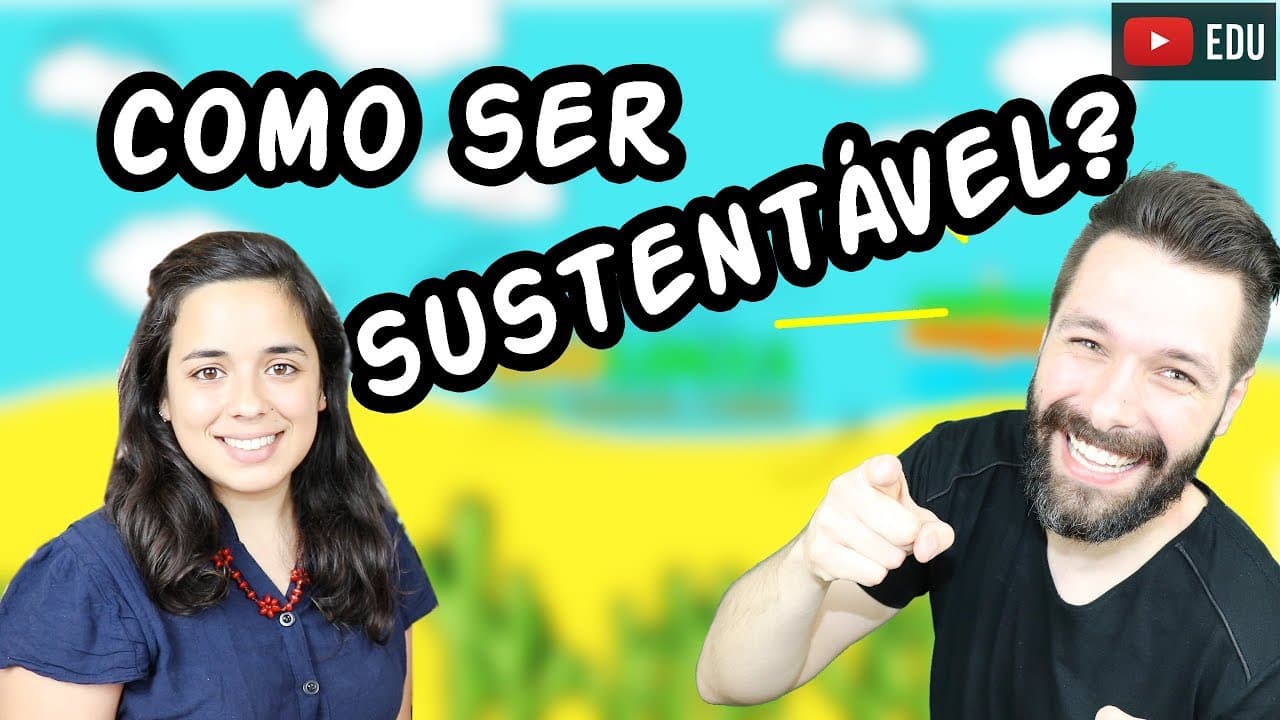 Thumbnail: Conservação da Natureza e Sustentabilidade - Camila Islas | Biologia com Samuel Cunha