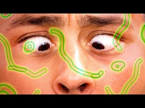 Thumbnail da aula: Por que você enxerga SUJEIRINHAS flutuando nos olhos?