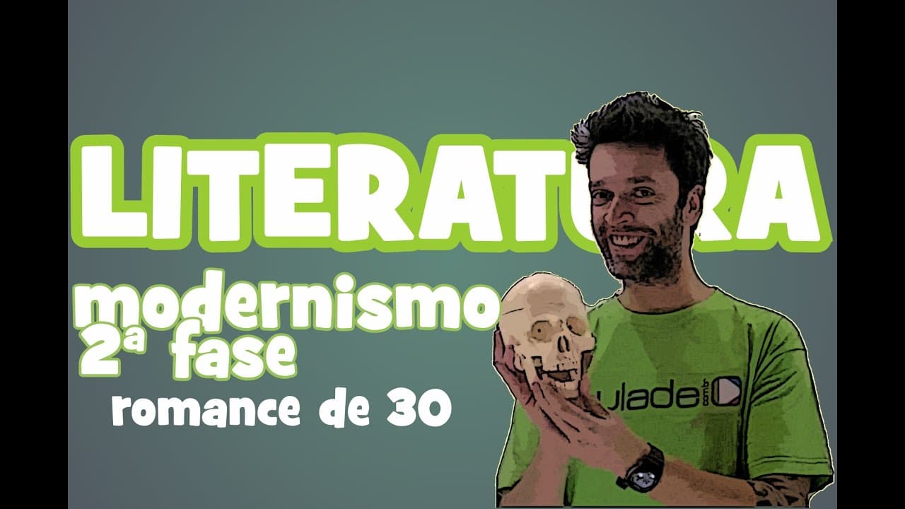 Thumbnail: Literatura - Aula 16: Modernismo (2ª fase) - Romance de 30