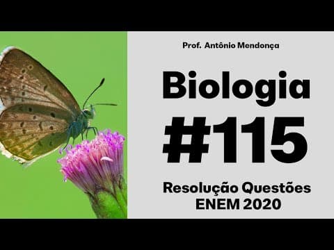 Thumbnail da aula: ENEM 2020 - Instituições acadêmicas e de pesquisa no mundo estão inserindo genes em genomas