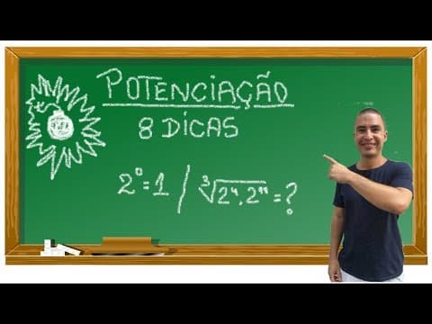 Thumbnail da aula: Potenciação | Radiciação | Rápido e Fácil