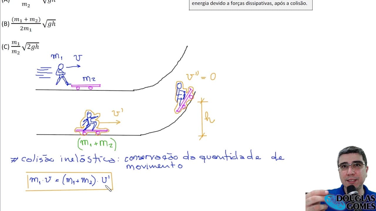 Thumbnail: Correção Fuvest 2019 Física Prova V Q17