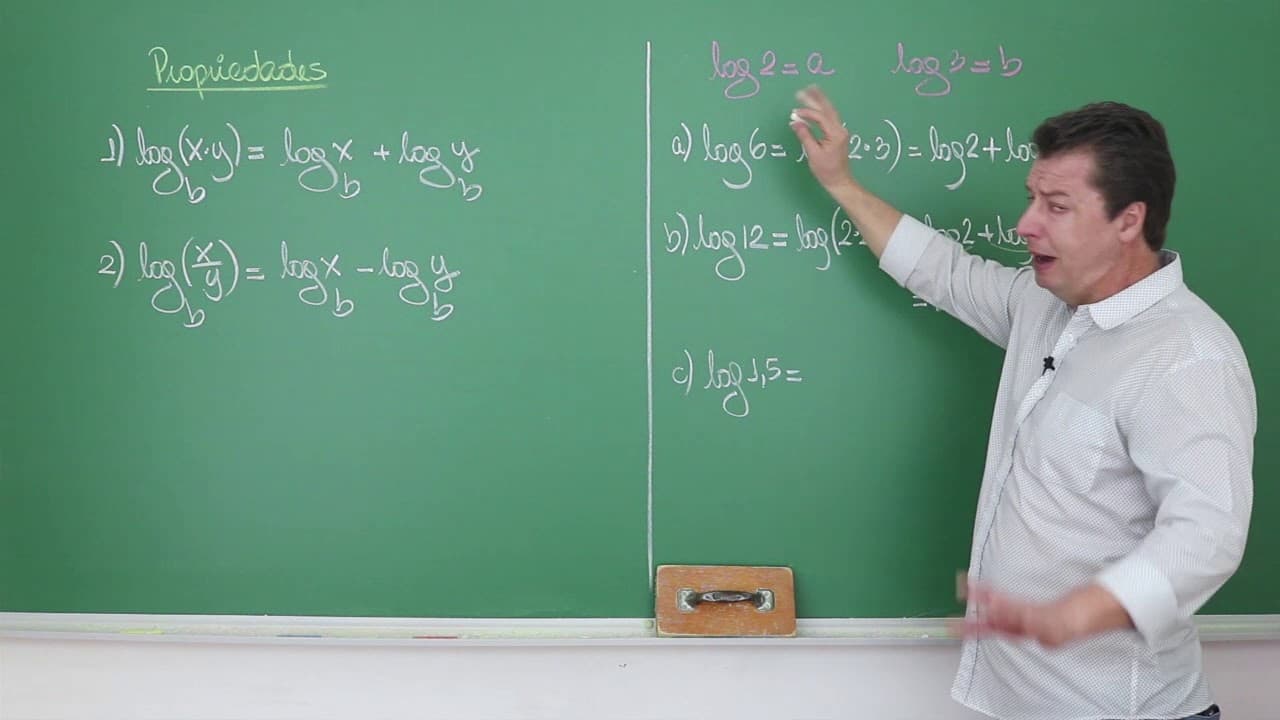 Thumbnail: Propriedades dos LOGARITMOS - [ Matemática para o ENEM ]
