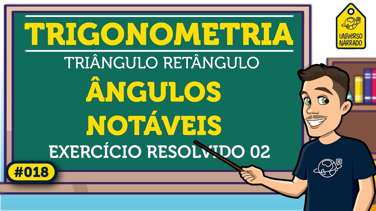 Thumbnail: Trigonometria no Triângulo Retângulo: Exemplo 02 | Trigonometria