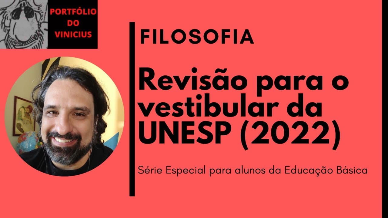 Thumbnail: Revisão para o Vestibular da UNESP (2022) Filosofia