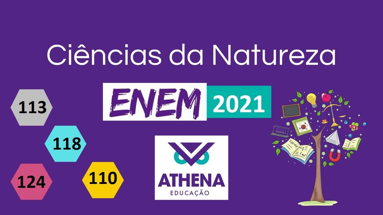 Thumbnail: ENEM 2021 - Questão 118 - "A curcumina, uma das substâncias que confere a cor alaranjada ao açafrão"