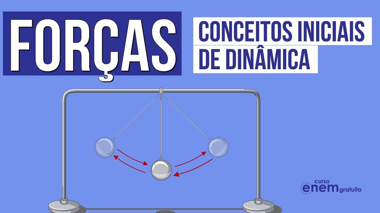 Thumbnail: FORÇAS: conceitos iniciais de dinâmica | Fundamentos de Física para o Enem | Flaversson Batista