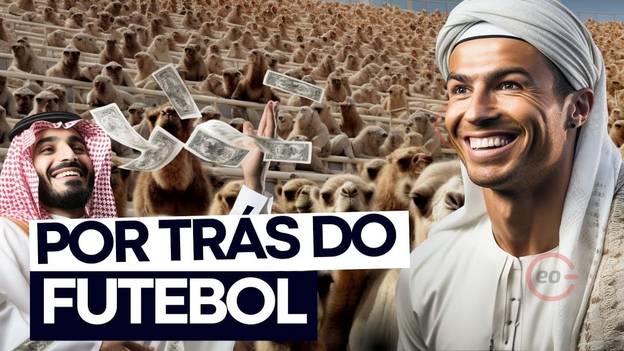 Thumbnail: A Farsa da Árabia Saúdita | Eles estão tentando te manipular | Geopolítica