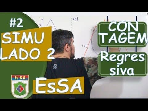 Thumbnail da aula: ESA - CONTAGEM REGRESSIVA (SIMULADO 2) #2