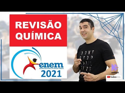 Thumbnail da aula: A MAIOR REVISÃO DE QUÍMICA - ENEM 2021 - AULA 06 - POLÍMEROS CONDUTORES