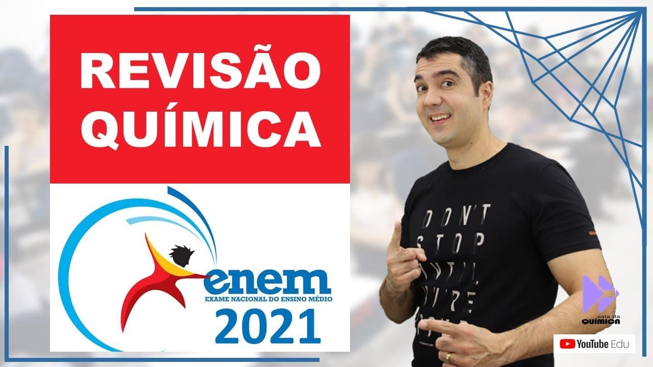 Thumbnail: A MAIOR REVISÃO DE QUÍMICA - ENEM 2021 - AULA 06 - POLÍMEROS CONDUTORES