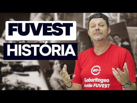 Thumbnail da aula: RESOLUÇÃO FUVEST 2024 | HISTÓRIA | GabaritaGeo