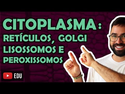 Thumbnail da aula: Citoplasma: Retículos, Golgi e Lisossomos - Aula 22 - Módulo I: Biologia Celular | Prof. Gui