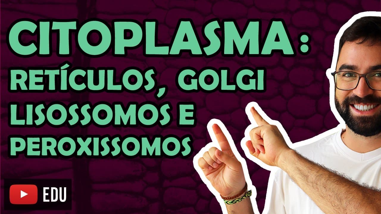 Thumbnail: Citoplasma: Retículos, Golgi e Lisossomos - Aula 22 - Módulo I: Biologia Celular | Prof. Gui