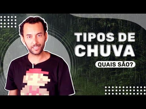 Thumbnail da aula: Quais são os TIPOS DE CHUVA? Convectiva | Frontal | Relevo | Geografia