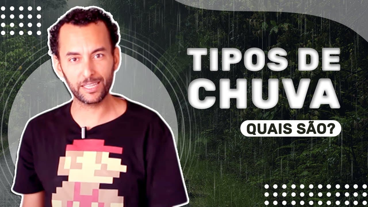 Thumbnail: Quais são os TIPOS DE CHUVA? Convectiva | Frontal | Relevo | Geografia