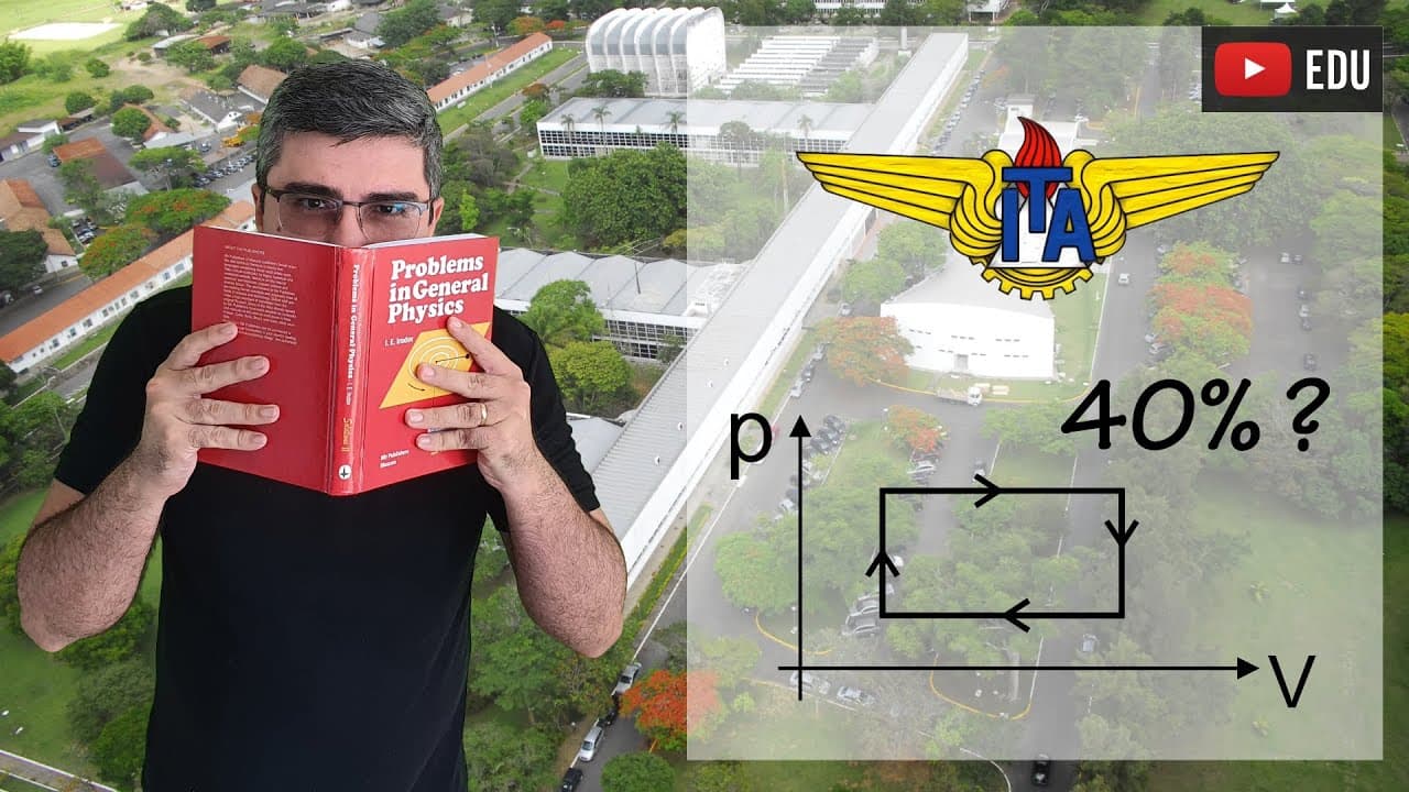 Thumbnail: Ciclo retangular no diagrama pV | Máximo rendimento | ITA IME