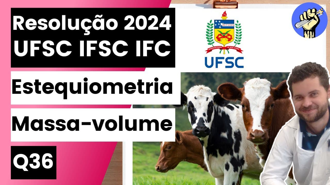 Thumbnail: ✏️UFSC 2024 | Explosão mata 18 mil vacas, e o “pum” delas pode estar por trás da tragédia... A