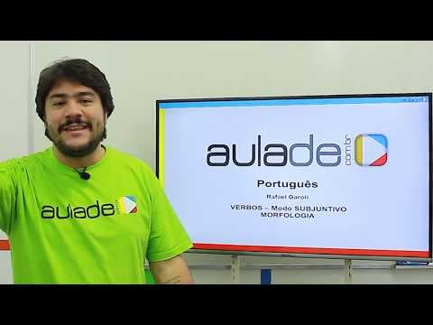 Thumbnail da aula: Português - Verbo Subjuntivo,  Morfologia
